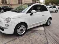 Usata Fiat 500 Lounge 69 CV (50 kW) 2014 Bianco pastello Utilitaria