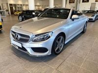 Usata Mercedes C220 Premium 194 CV (142 kW) 2018 Argento Cabrio