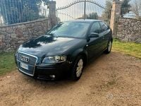 Usata Audi A3 105 CV (77 kW) 2008 Nero Utilitaria