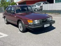 Usata Saab 900 145 CV (106 kW) 1984 Rosso Berlina