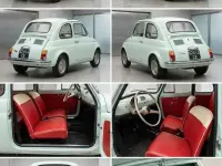 Usata Fiat 500 14 CV (10 kW) 1965 Blu/azzurro Utilitaria