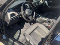 Usata BMW 118 Sport Line 150 CV (110 kW) 2015 Nero Utilitaria