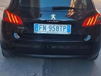 Usata Peugeot 308 131 CV (96 kW) 2018 Nero Berlina