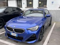 Usata BMW 220 M Sport 190 CV (139 kW) 2022 Blu/azzurro Coupé