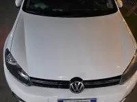 Usata VW Golf VI 105 CV (77 kW) 2010 Bianco Utilitaria