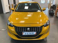 Usata Peugeot 208 Allure 102 CV (75 kW) 2020 Giallo Utilitaria
