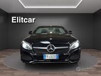 Usata Mercedes C220 170 CV (125 kW) 2017 Nero Cabrio