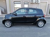 Usata Smart ForFour Passion 71 CV (52 kW) 2018 Nero pastello Utilitaria