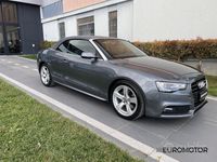 Usata Audi A5 Cabriolet Advanced Plus 190 CV (139 kW) 2016 Grigio Cabrio