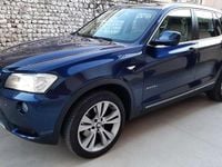 Usata BMW X3 313 CV (230 kW) 2013 Blu/azzurro SUV