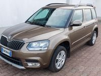 Usata Skoda Yeti GreenLine 105 CV (77 kW) 2014 Marrone SUV
