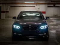 Usata BMW 220 Performance 184 CV (135 kW) 2014 Nero Coupé