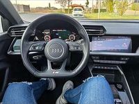 Usata Audi A3 S-Line 150 CV (110 kW) 2021 Nero Berlina
