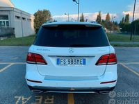 Usata Mercedes GLE250 204 CV (150 kW) 2018 Bianco Berlina