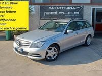 Usata Mercedes C180 120 CV (88 kW) 2013 Grigio Station wagon