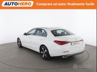 Usata Mercedes C200 Advanced 163 CV (119 kW) 2024 Bianco Berlina
