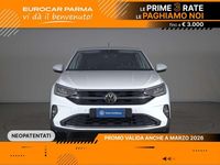 Usata VW Taigo Life 110 CV (80 kW) 2022 Bianco SUV