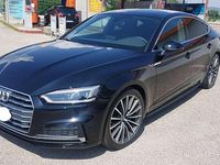 Usata Audi A5 Sportback S-Line 190 CV (139 kW) 2018 Nero Utilitaria