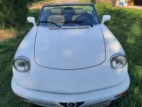 Usata Alfa Romeo Spider 122 CV (89 kW) 1992 Bianco Cabrio