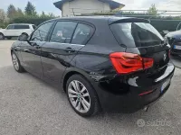 Usata BMW 116 Advantage 116 CV (85 kW) 2015 Nero Utilitaria