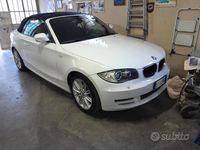 Usata BMW 120 Cabriolet 177 CV (130 kW) 2010 Bianco Cabrio