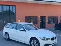 Begagnad BMW 316 Efficient Dynamics 116 HK (85 kW) 2015 Vit Kombi
