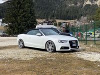 Usata Audi A5 Cabriolet Advanced Plus 177 CV (130 kW) 2013 Bianco Cabrio