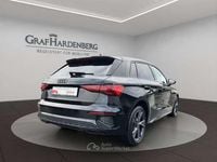 Usata Audi A3 S-Line 150 CV (110 kW) 2022 Nero Berlina