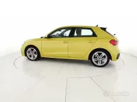 Usata Audi A1 Sportback S-Line 110 CV (80 kW) 2021 Giallo Utilitaria