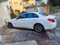 Usata Mercedes C200 136 CV (100 kW) 2018 Bianco Berlina