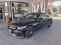 Usata Mercedes C250 Premium Plus 204 CV (150 kW) 2017 Nero Coupé