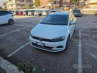 Usata VW Polo Comfortline 95 CV (69 kW) 2019 Bianco Utilitaria