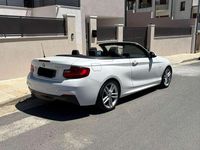 Usata BMW 220 M Sport 190 CV (139 kW) 2016 Bianco Cabrio