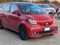 Usata Smart ForFour Brabus Xclusive 109 CV (80 kW) 2016 Rosso Utilitaria