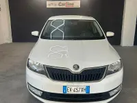 Usata Skoda Rapid Ambition 86 CV (63 kW) 2014 Bianco Utilitaria