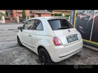 Usata Fiat 500 Sport 85 CV (62 kW) 2013 Bianco Utilitaria