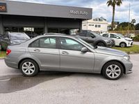 Usata Mercedes C200 Elegance 136 CV (100 kW) 2012 Argento Berlina