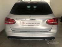 Usata Mercedes C220 Premium 170 CV (125 kW) 2019 Argento Station wagon