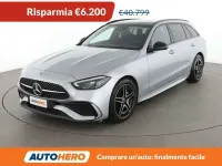 Usata Mercedes C220 AMG Line Premium 220 CV (161 kW) 2023 Argento Station wagon