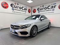 Usata Mercedes C250 Premium Plus 204 CV (150 kW) 2017 Argento Coupé