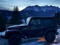 Usata Jeep Wrangler Sahara 177 CV (130 kW) 2008 Nero SUV