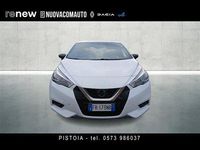 Usata Nissan Micra Visia 71 CV (52 kW) 2018 Bianco Utilitaria