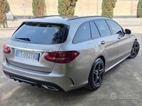 Usata Mercedes C220 Premium 194 CV (142 kW) 2019 Marrone Station wagon