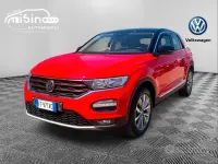 Usata VW T-Roc Style 116 CV (85 kW) 2018 Rosso SUV