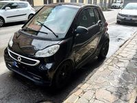 Usata Smart ForTwo Cabrio Pure 54 CV (39 kW) 2012 Nero Cabrio