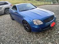 Usata Mercedes SLK200 163 CV (119 kW) 2002 Blu/azzurro Cabrio