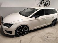 Usata Seat Leon ST FR 184 CV (135 kW) 2015 Bianco Station wagon