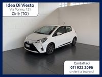 Usata Toyota Yaris Hybrid Active 101 CV (74 kW) 2017 Bianco Utilitaria