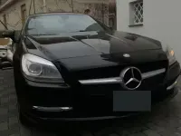 Usata Mercedes SLK250 204 CV (150 kW) 2011 Nero Cabrio