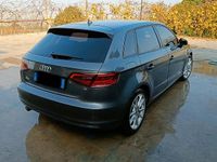 Usata Audi A3 Ambiente 110 CV (80 kW) 2015 Grigio Berlina